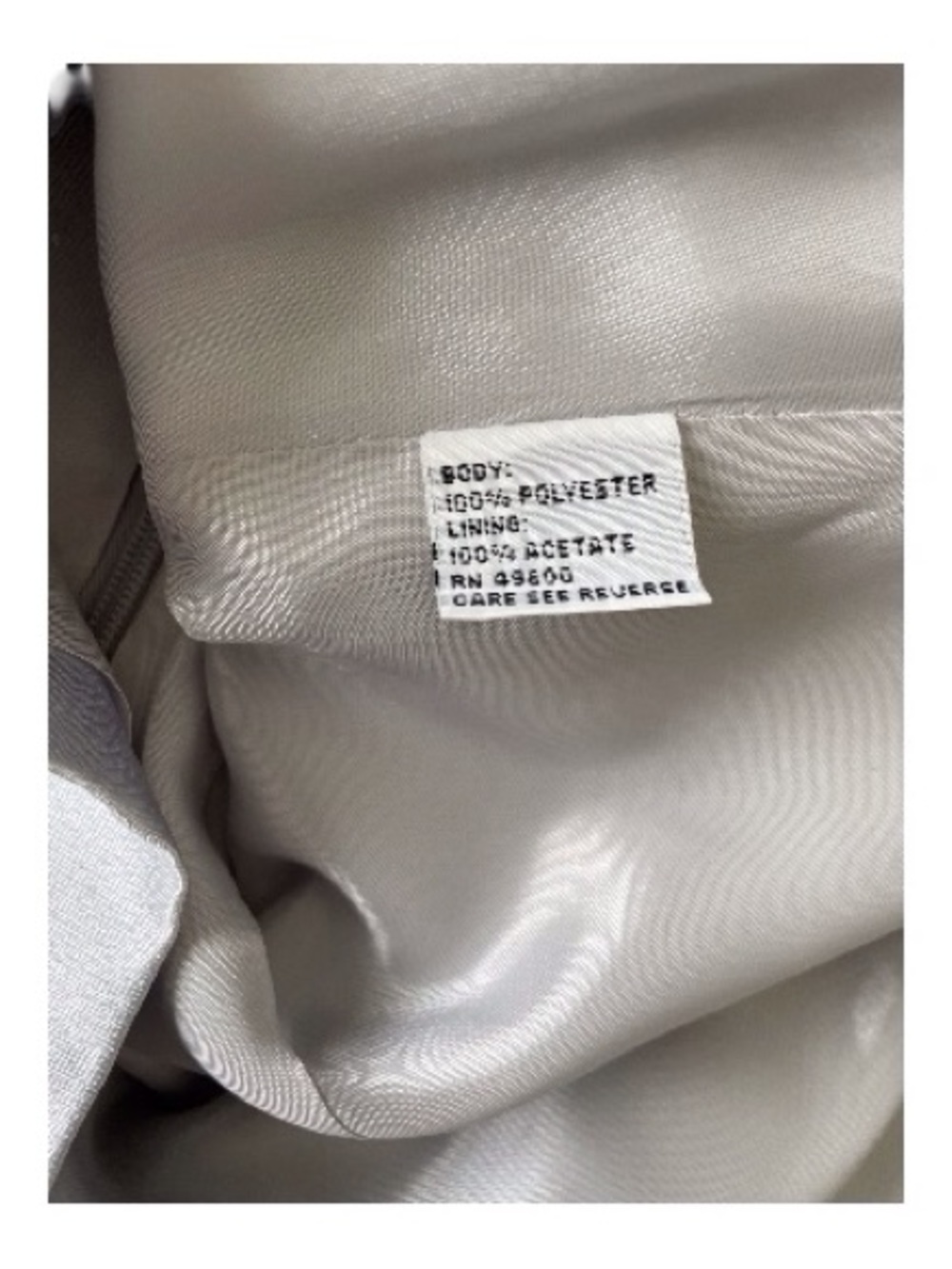 Louise Ricci Women's Silver Sleeveless  Top, size 12. - Picture 6 of 7